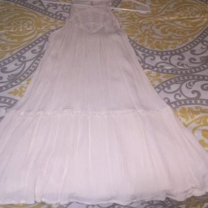 Xs off white dress